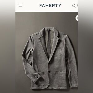 Faherty Gray Men's Blazer